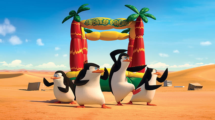 Penguins of Madagascar Full, Madagascar Landscape HD wallpaper