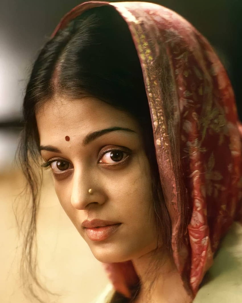 Aishwarya Rai, Auge, Nase, Lippen, Bollywood-Schauspielerin HD-Handy-Hintergrundbild