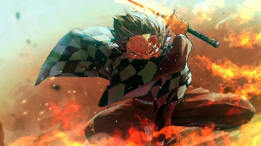 Kamado Tanjiro Engine Demon Slayer Live, Demon Slayer Rui HD wallpaper ...