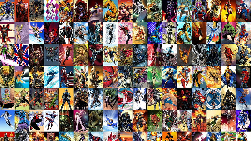 Marvel-Comics, Helden / und mobiler Hintergrund, Vintage Avengers HD-Hintergrundbild