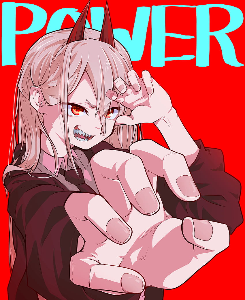 Power (Chainsaw Man) Tavola anime Sfondo del telefono HD