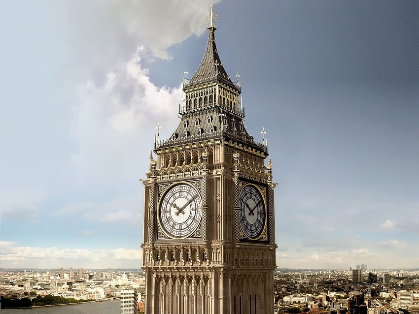 Paisagem, Arquitetura, Londres, Big Ben papel de parede HD