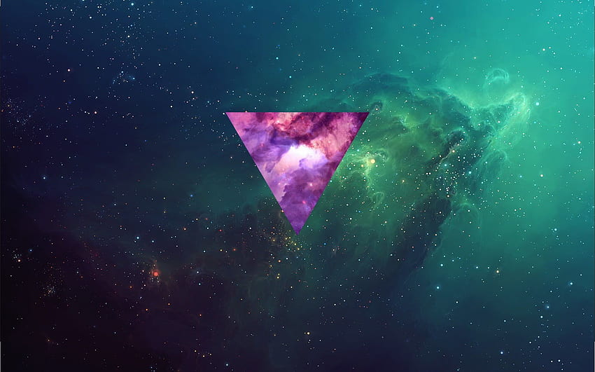 Purple And Green Galaxy - & Background, Purple and Green Space HD wallpaper