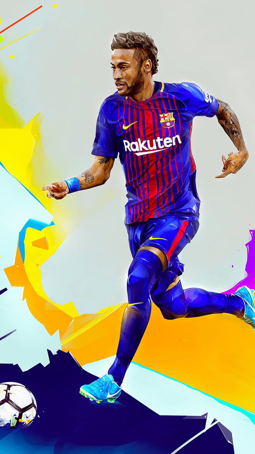 Neymar Barca iPhone X -, Neymar FC 바르셀로나 HD 전화 배경 화면