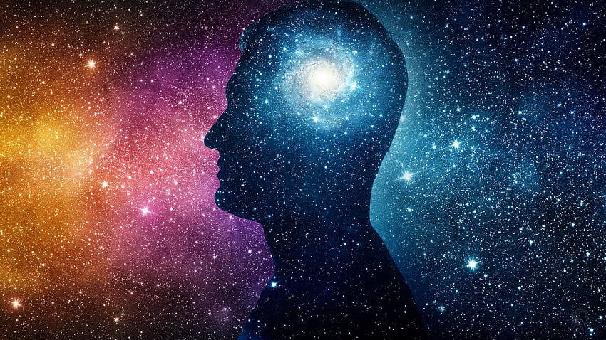 Study Finds Striking Similarities Between The Brain And The Cosmos, Galaxy Brain HD wallpaper