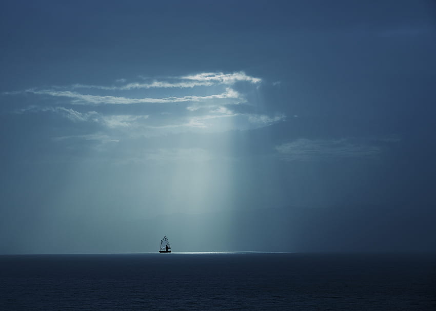 Yacht, sail, sky, cloud HD wallpaper | Pxfuel