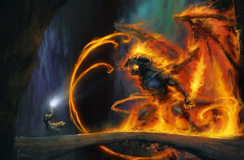 Smaug Vs Balrog