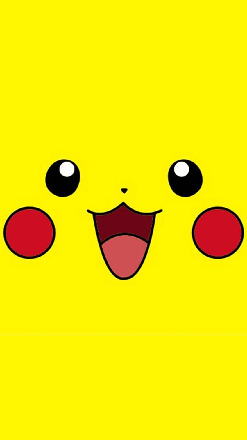 Pikachu, Pikachu Face HD phone wallpaper