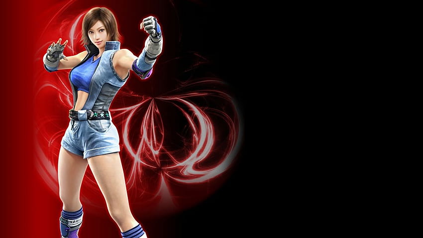 Играта Sensuality Sensual Woman Girl Art Tekken 7 Asuka Kazama. HD тапет