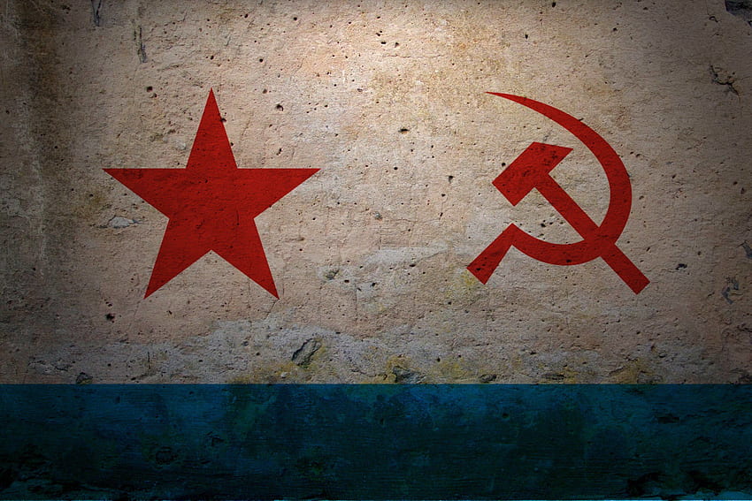 UdSSR Sowjetunion Flaggen Marine, russischer Computer HD-Hintergrundbild