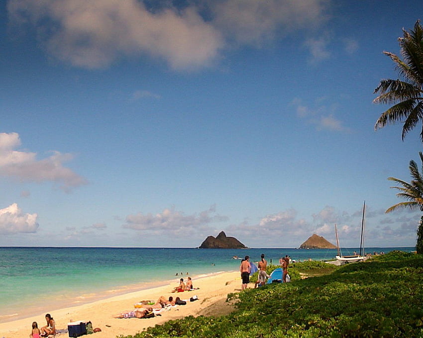 Fond d'écran Lanikai Beach Hawaii Fond d'écran HD