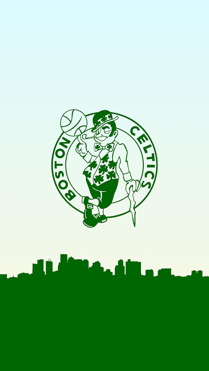 Tło telefonu koszykówki Boston Celtics. Koszykówka Boston Celtics, Boston Celtics, Koszykówka Celtics Tapeta na telefon HD