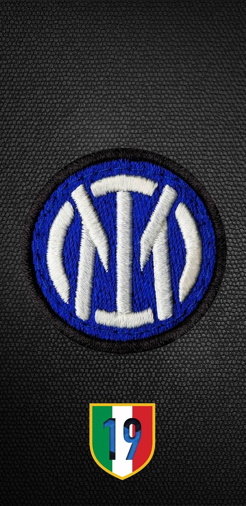 Inter de Milán Campioni, azul eléctrico, símbolo fondo de pantalla del teléfono