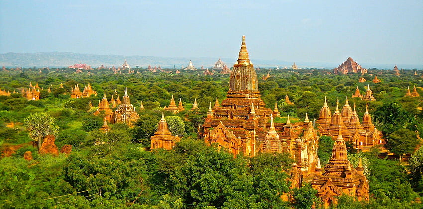 Myanmar (Halaman 1), Kuil Myanmar Wallpaper HD | Pxfuel