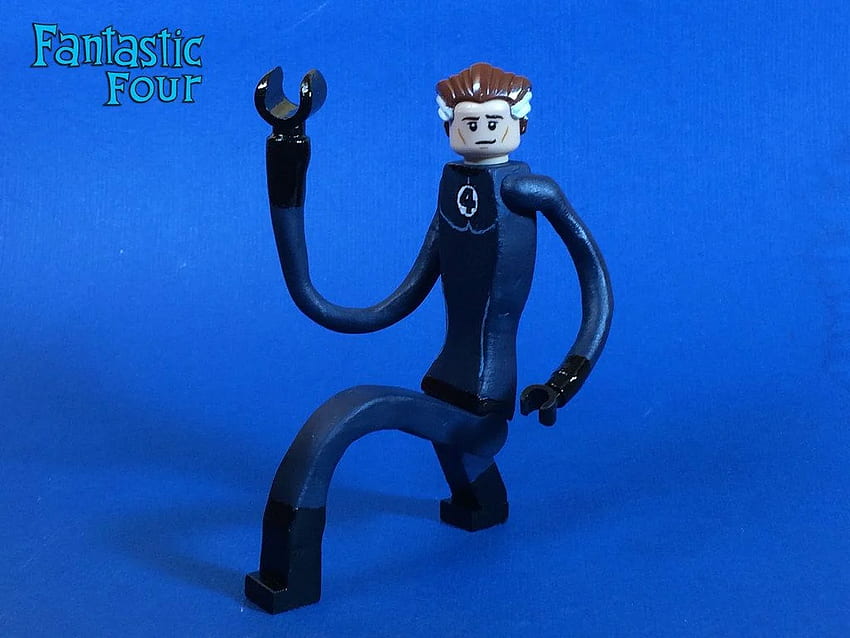 Custom Lego Mr. Fantastic. As promised, I made a marvel fig HD ...