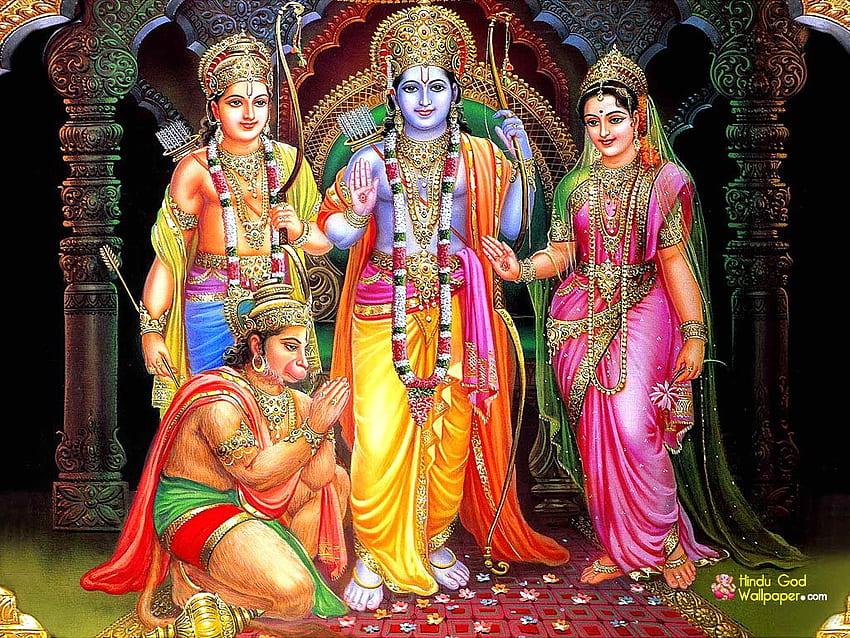 100+] Ram Sita Wallpapers | Wallpapers.com