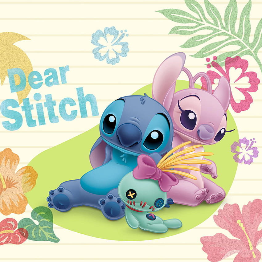 Stitch & His Girl. Disney Pixar. Stitch, Lilo Stitch, Cute Stitch HD phone wallpaper