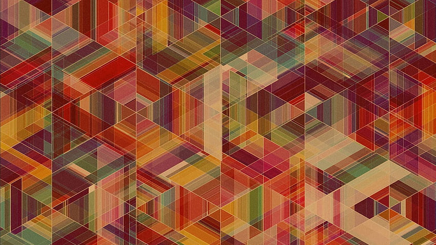 Geometris Indah, Geometris Cat Air Wallpaper HD