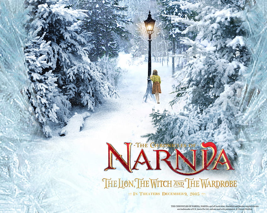Lamp Post and Lucy in Narnia, Lucy Pevensie HD wallpaper