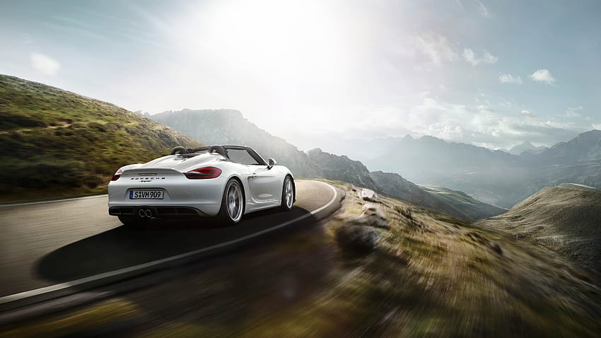 The new Porsche Boxster Spyder [3200 x 1800] HD wallpaper