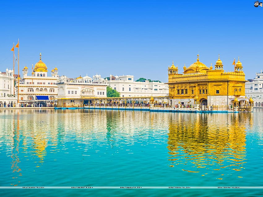 Tempio d'oro Tempio d'oro a grandezza naturale - Harmandir Sahib - - Sfondo HD