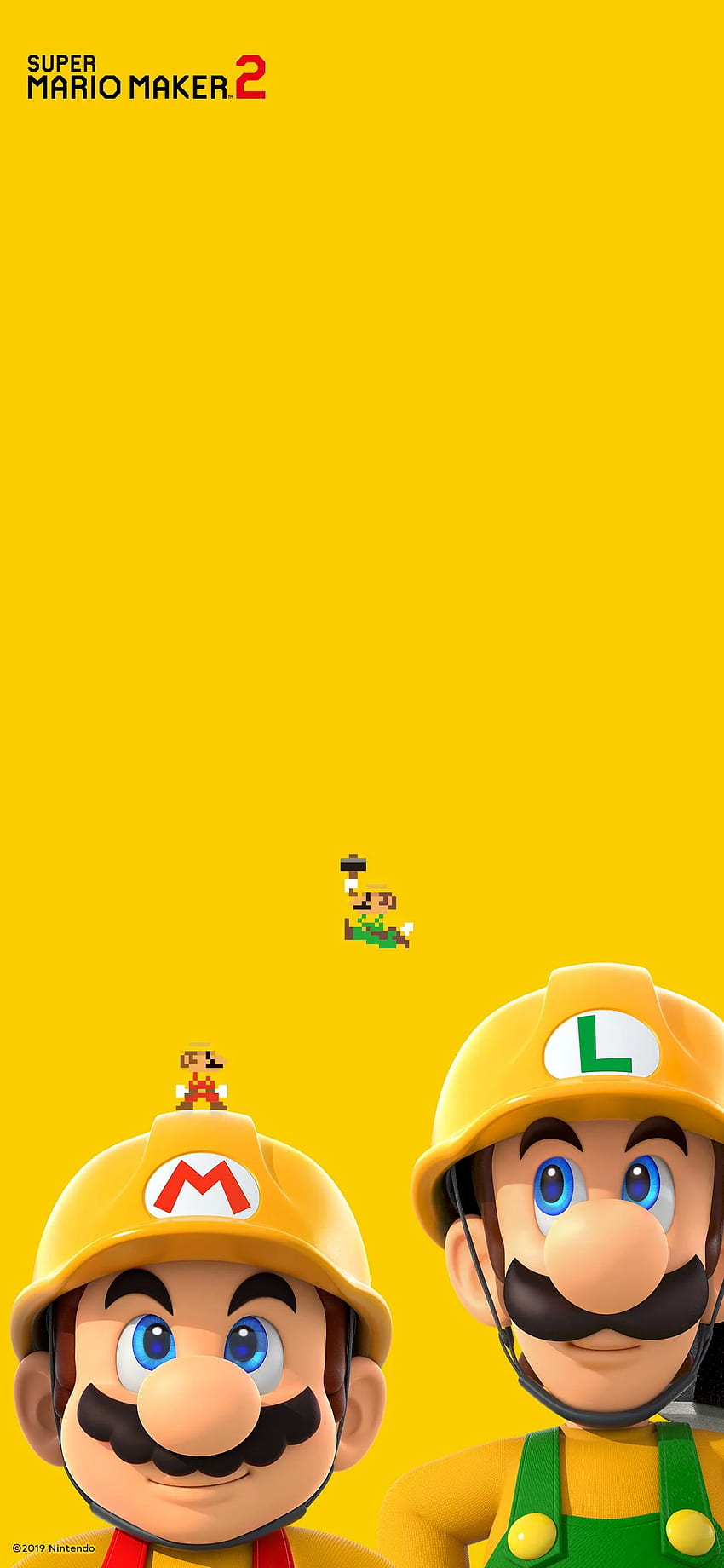 this is the of super Mario maker 2: NintendoSwitch HD phone wallpaper