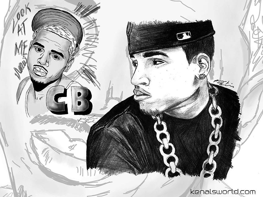 Desain Latar Belakang Chris Brown Kenalsworld, Seni Wallpaper HD