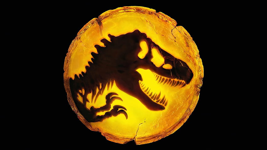 Jurassic World: Dominium i tło, logo Parku Jurajskiego Tapeta HD
