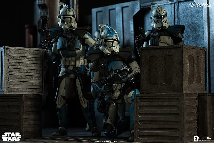 1:6 Scale ARC Clone Troopers Echo And Fives Pre Orders Aug. 7th, Clone Trooper Echo HD wallpaper