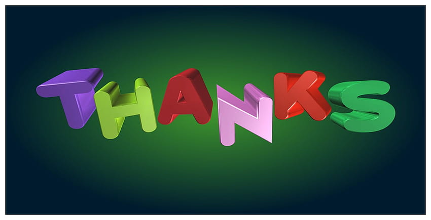 Thanks You Gratitude Thankful 3D Text . Thank you , Thank you , Christian facebook cover HD wallpaper