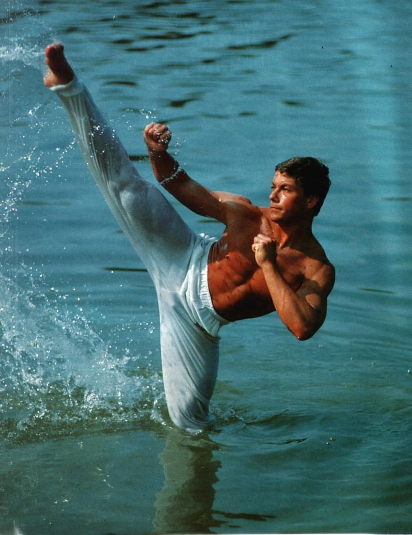 Danke, Michael, dass du mir das Vertrauen geschenkt hast, Kick zu teilen, Jean-Claude Van Damme HD-Handy-Hintergrundbild