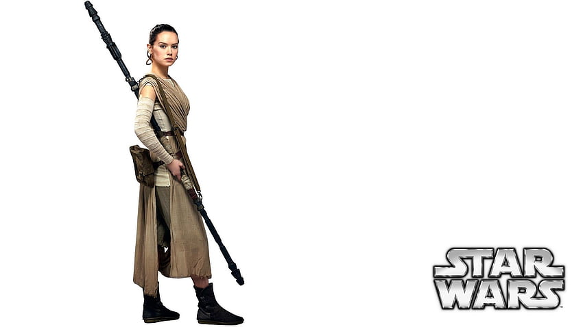 Star Wars - El despertar de la fuerza: Daisy Ridley / Rey blanco () fondo de pantalla