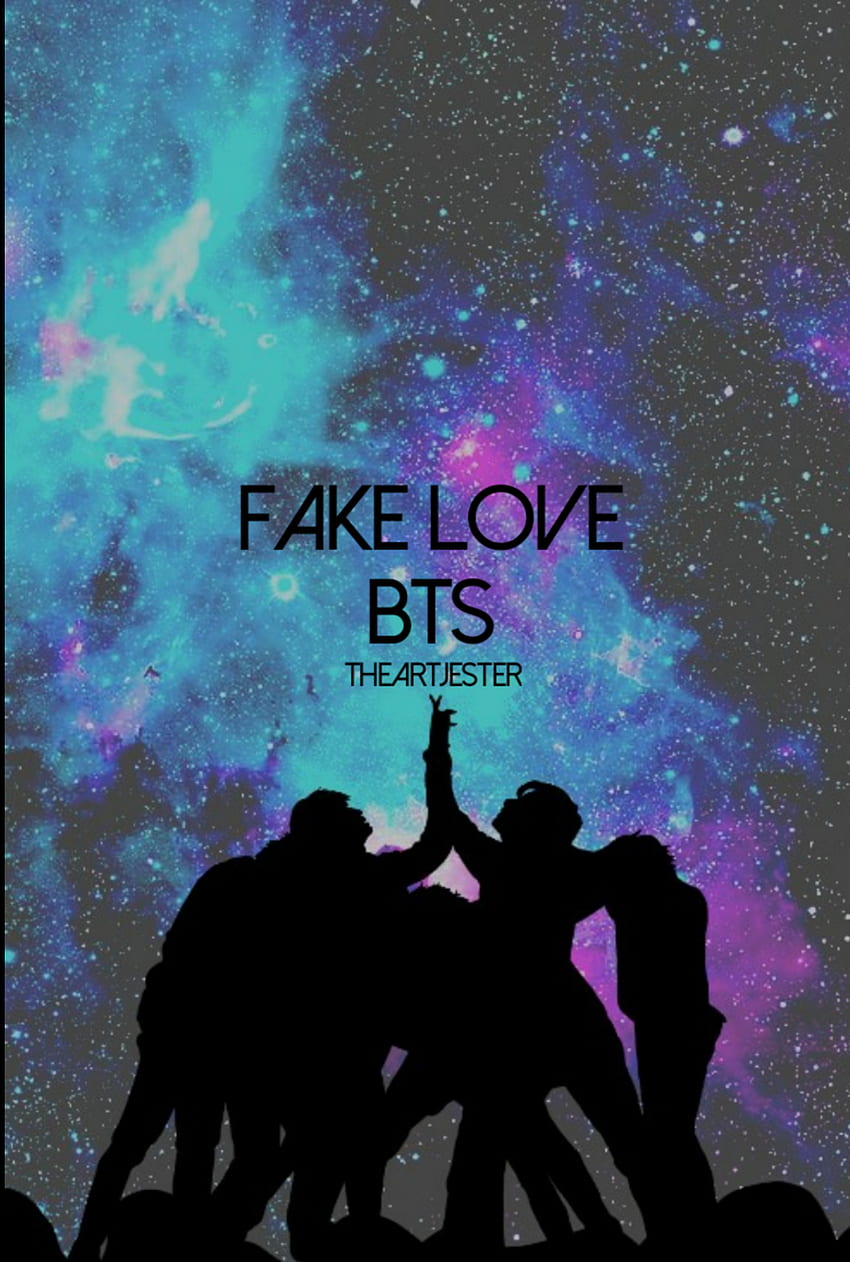 BTS Galaxy Fake Love HD phone wallpaper | Pxfuel