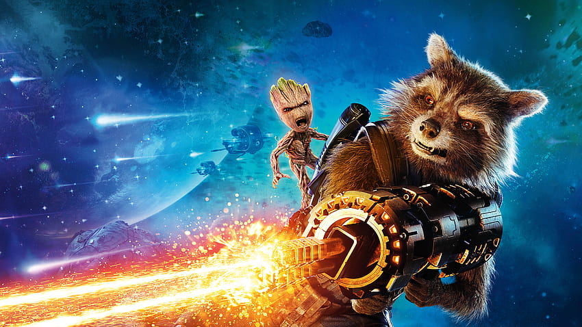 Rocket Guardians of The Galaxy for and Mobiles Ultra Wide TV HD ...