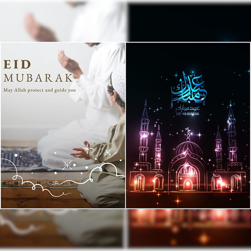 Happy Eid ul Fitr: życzenia Eid Mubarak, cytaty, status, wiadomości i pozdrowienia, Eid al-Fitr Tapeta na telefon HD