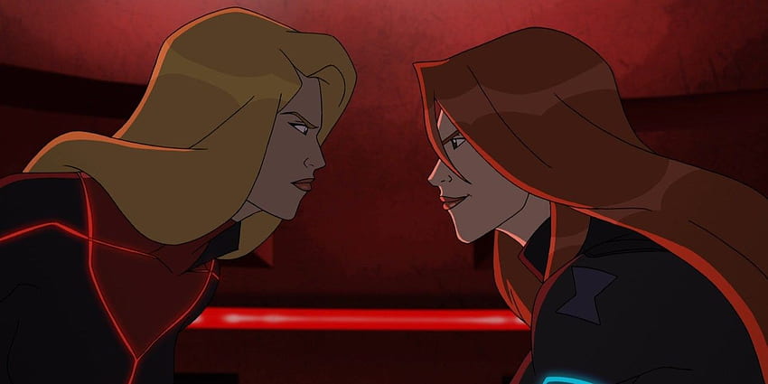 When Black Widows Duel, the Avengers Are Seeing Double, Black Widow Anime HD wallpaper