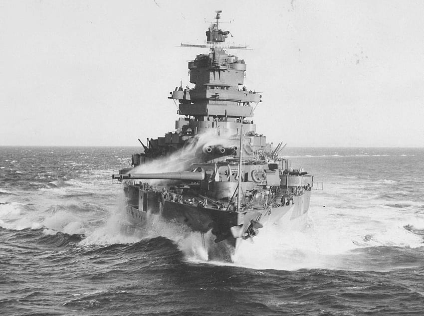 USS Idaho, idaho, battleship, battle, ww2, navy, uss, war HD wallpaper