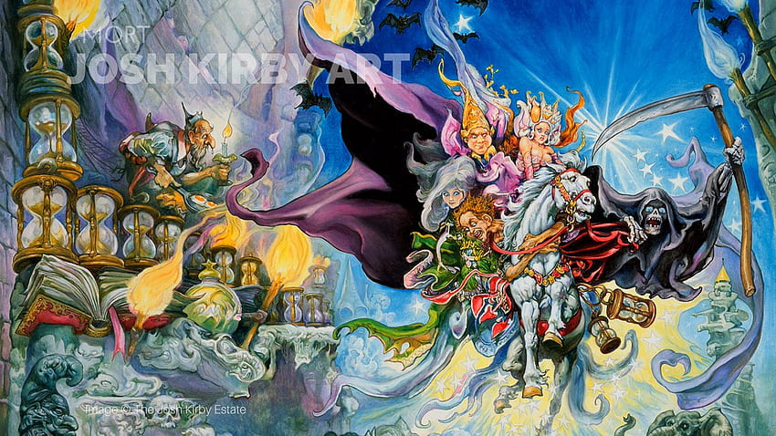 Josh Kirby - Our gift to you, Josh Kirby Discworld for your computer. 10 to choose from so far. HD wallpaper