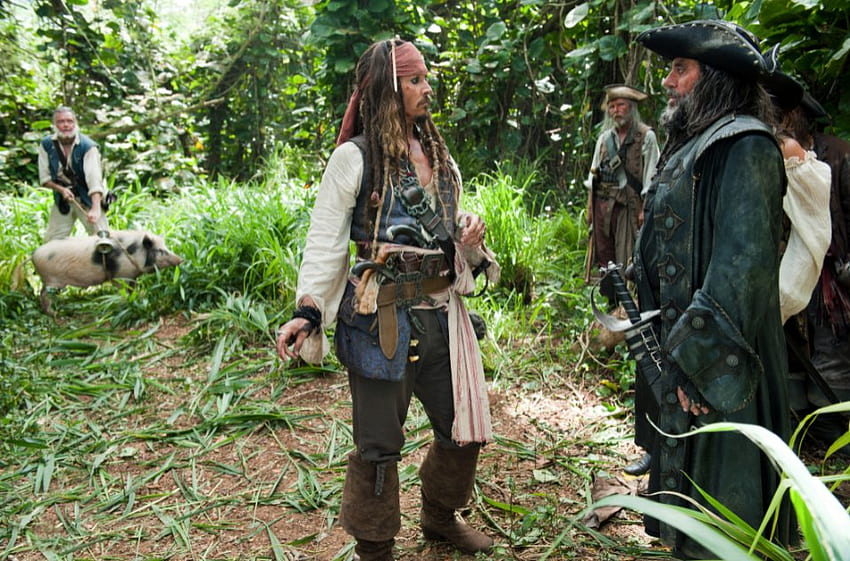 PIRATES OF THE CARIBBEAN, jack, pirates, movie, 2011 HD wallpaper