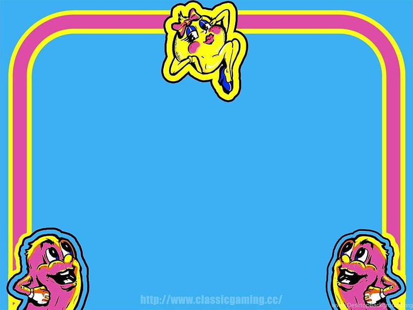 Pac Man Classics Juegos de arcade de los clásicos fondo de pantalla