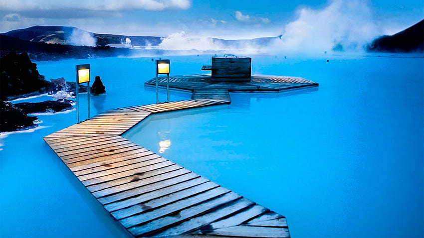 Iceland - Blue Lagoon Geothermal Spa. Blue lagoon iceland, Blue lagoon, Holiday resort HD wallpaper
