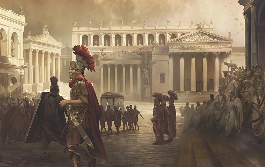 Roman Empire, Ancient Roman HD wallpaper