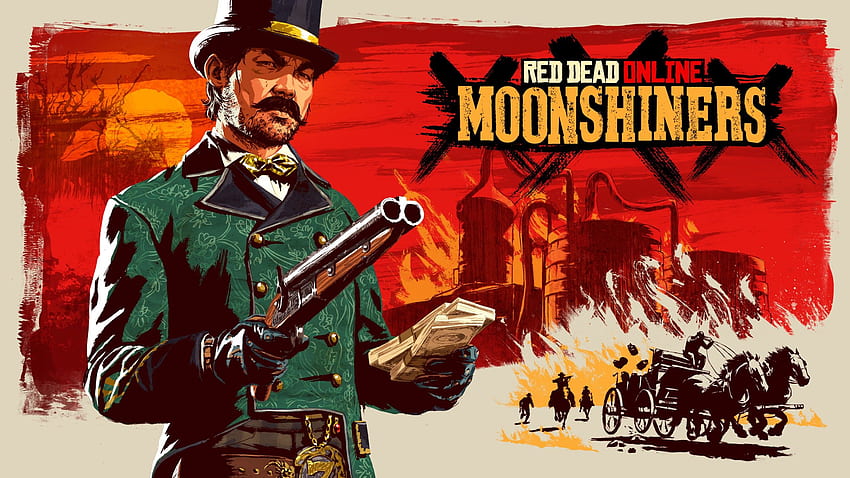Red Dead Online Artworks & - Red Dead Redemption 2, RDR HD тапет