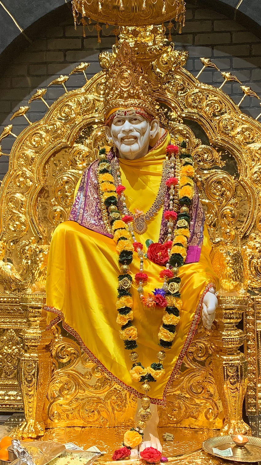 Sai Baba, Shridi Wale Sai Baba, Sainath Maharaj, Gott, Bhakti, Shirdi Wale Sai Baba HD-Handy-Hintergrundbild