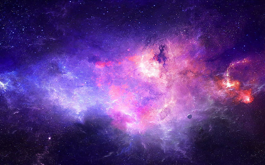 colorido de la galaxia fondo de pantalla