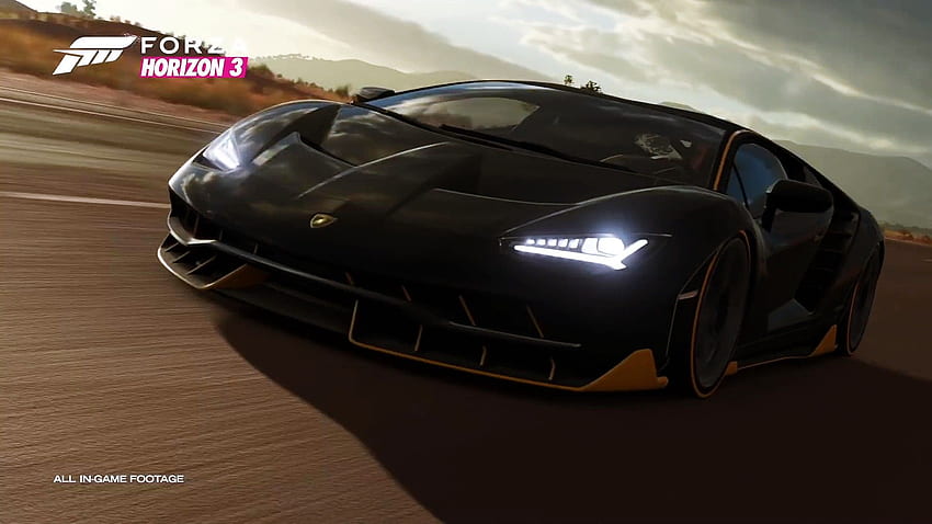 Wallpaper Lamborghini, Centennial, Lamborghini Centenary LP 770-4, Forza  Horizon 3 for mobile and desktop, section игры, resolution 1920x1080 -  download