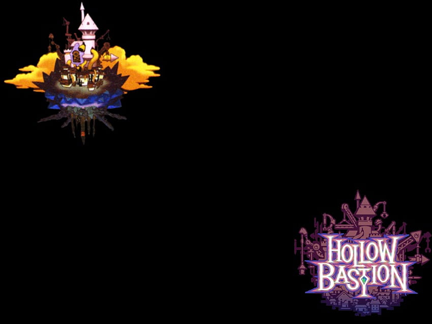 Hollow Bastion (KH2) (KHII), hollow bastion, ii, logo, kh2, world, kigndom hearts 2, khii HD wallpaper
