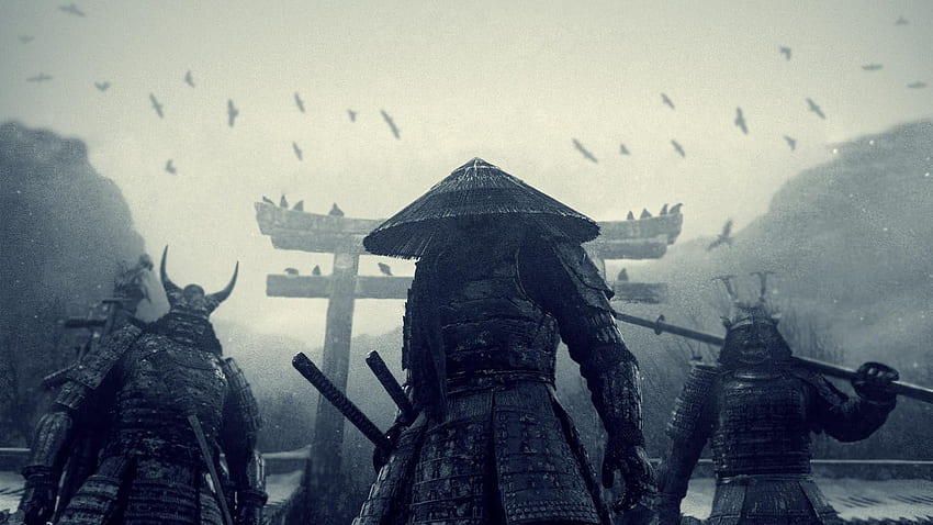 Samurai Background, Ancient Samurai HD wallpaper