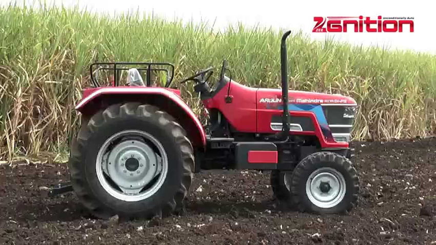 Mahindra Arjun Novo Traktor. Gefahren. Besondere Funktion. ZEEGNITION - YouTube HD-Hintergrundbild