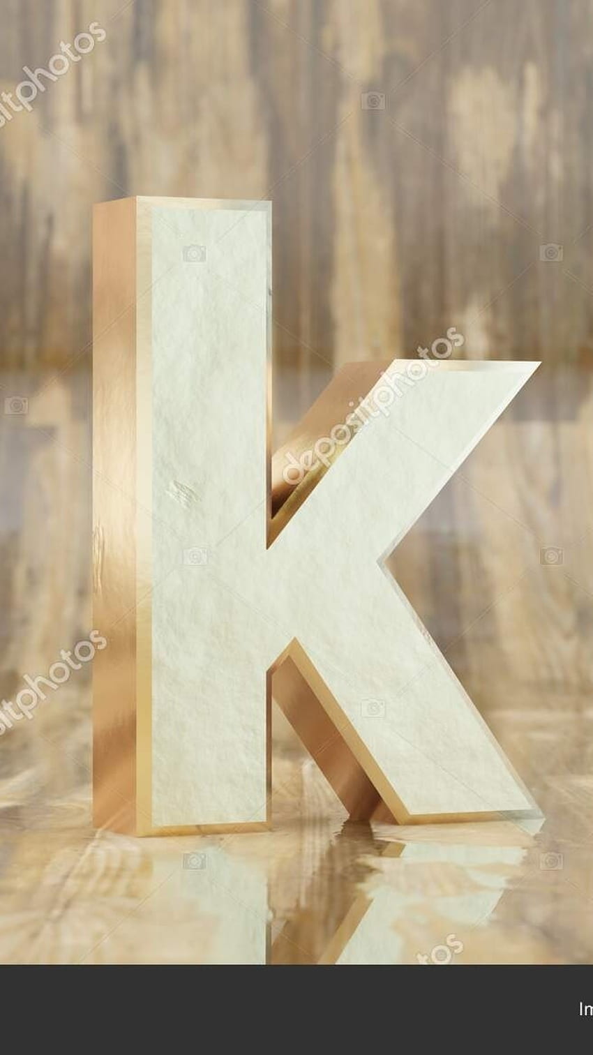 K Letter, Golden Letter HD phone wallpaper